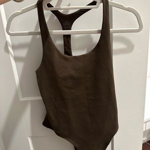 alo sleek back bodysuit